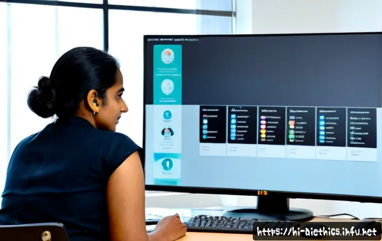 Home 17 AI 윤리와 AI 윤리 평가 기준 - Photorealistic ethical AI evaluation scene in a modern Indian research office, a diverse team of Ind...